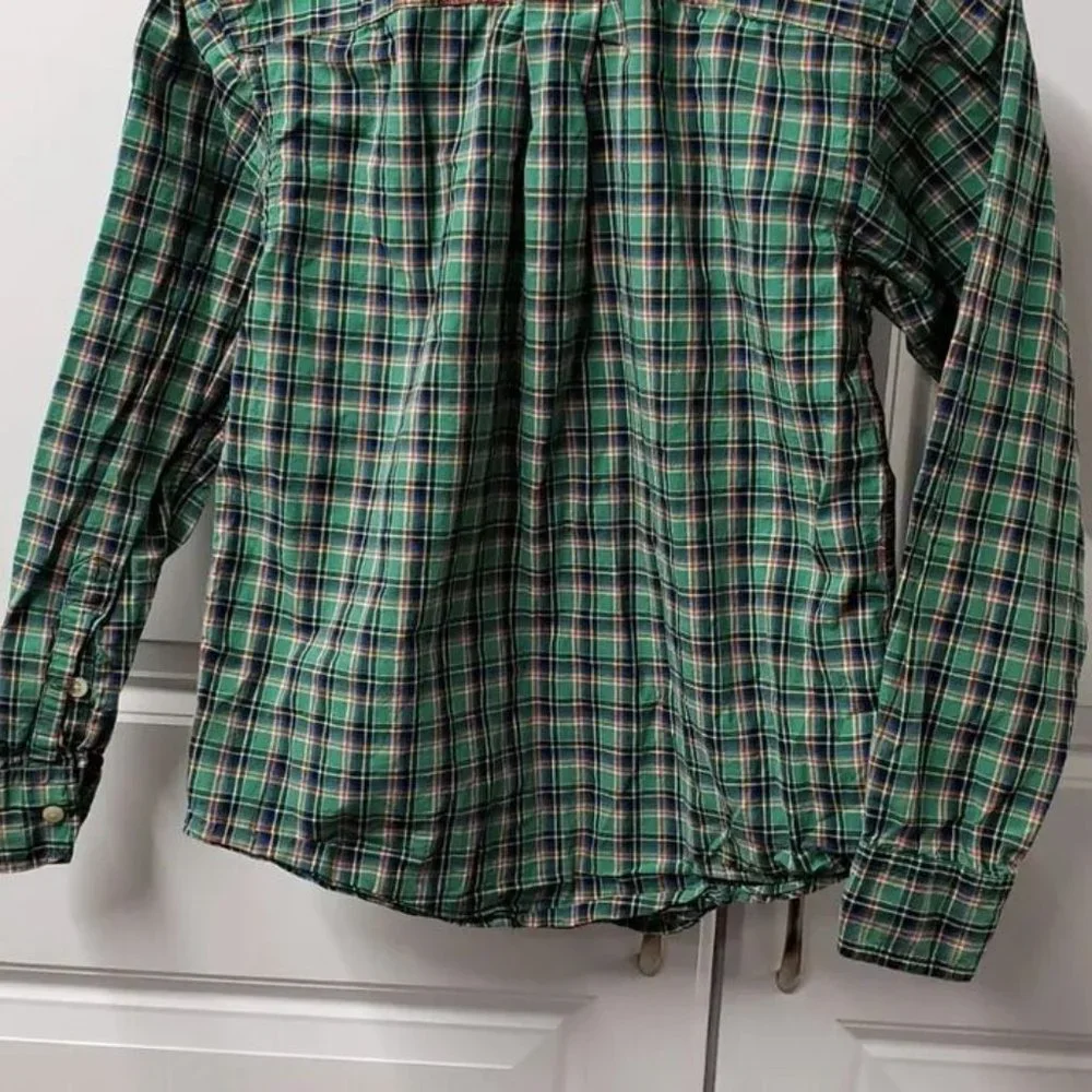 Ralph Lauren Boys Button Up Shirt  Size: Medium  Long Sleeve